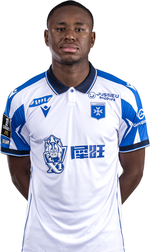 Telli Siwe, défenseur de l'AJ Auxerre