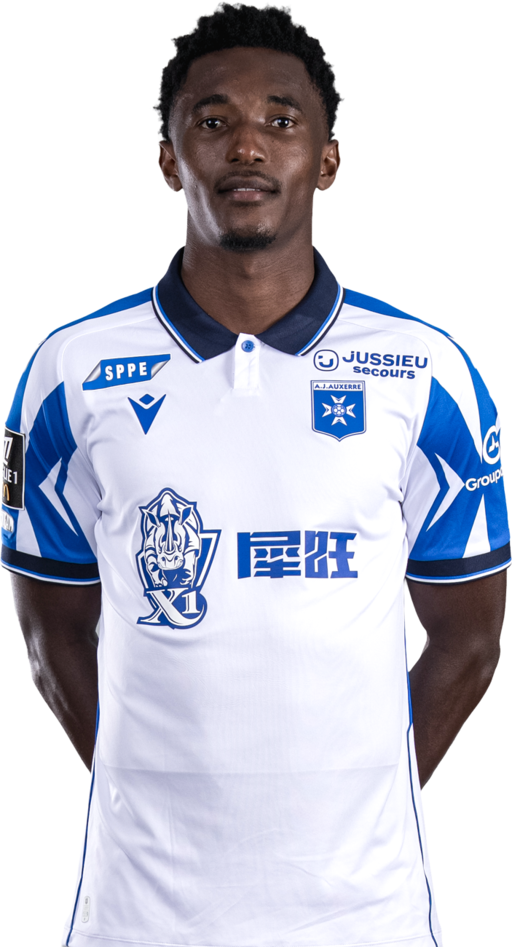 Christ Makosso, défenseur de l'AJ Auxerre