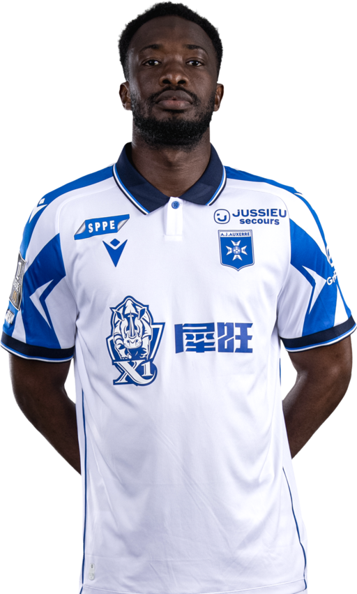 Sinaly Diomandé, défenseur de l'AJ Auxerre