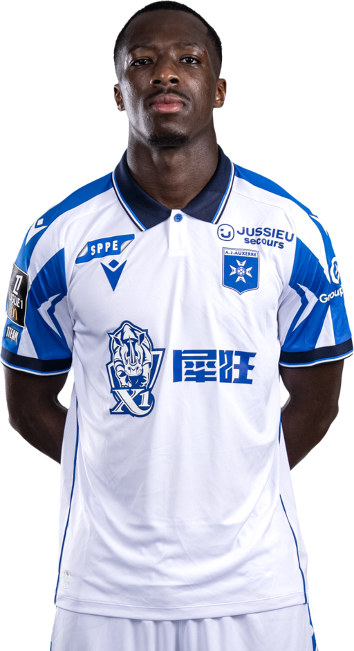 Lamine Sy, défenseur de l'AJ Auxerre