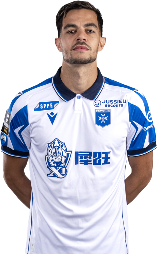 Romain Faivre, milieu de l'AJ Auxerre