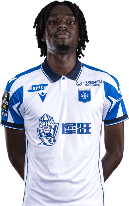 Ryan Rodin, attaquant de l'AJ Auxerre