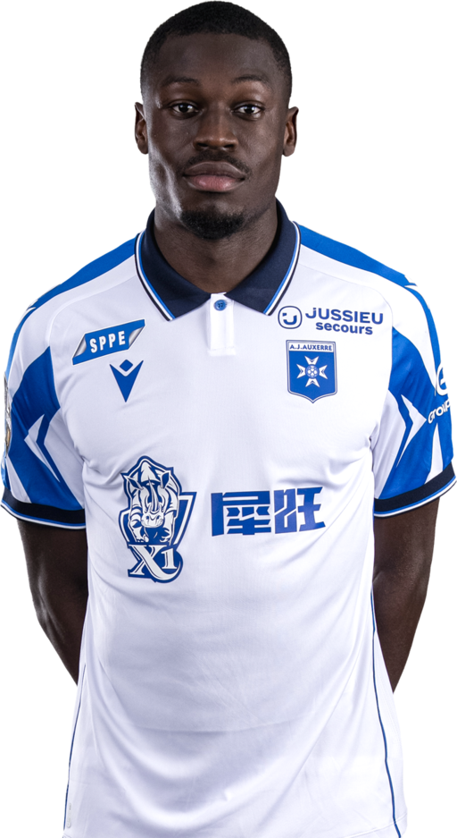 Rayan Mandengue, défenseur de l'AJ Auxerre