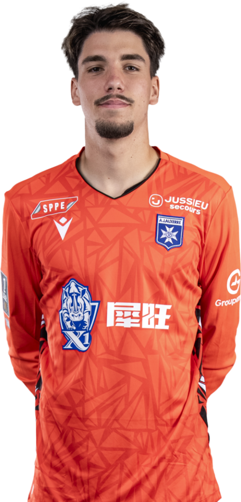 Louis Mezerette, gardien de l'AJ Auxerre
