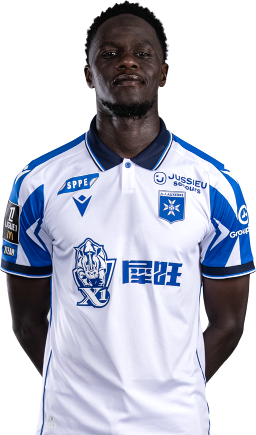 Naouirou Ahamada, milieu de l'AJ Auxerre