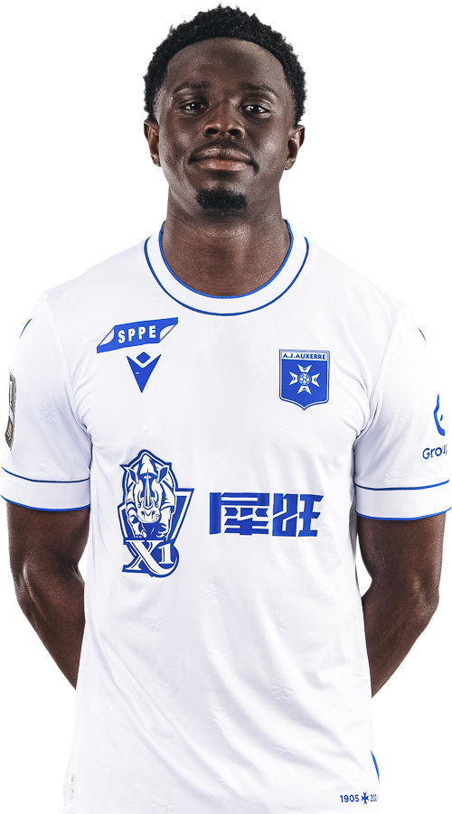 Marvin Senaya, défenseur de l'AJ Auxerre