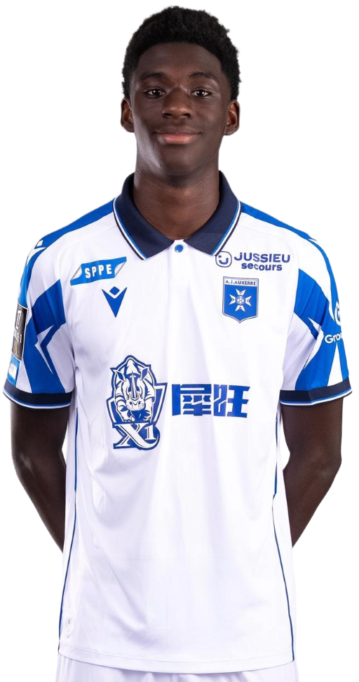 Mohamed Coulibaly, défenseur de l'AJ Auxerre