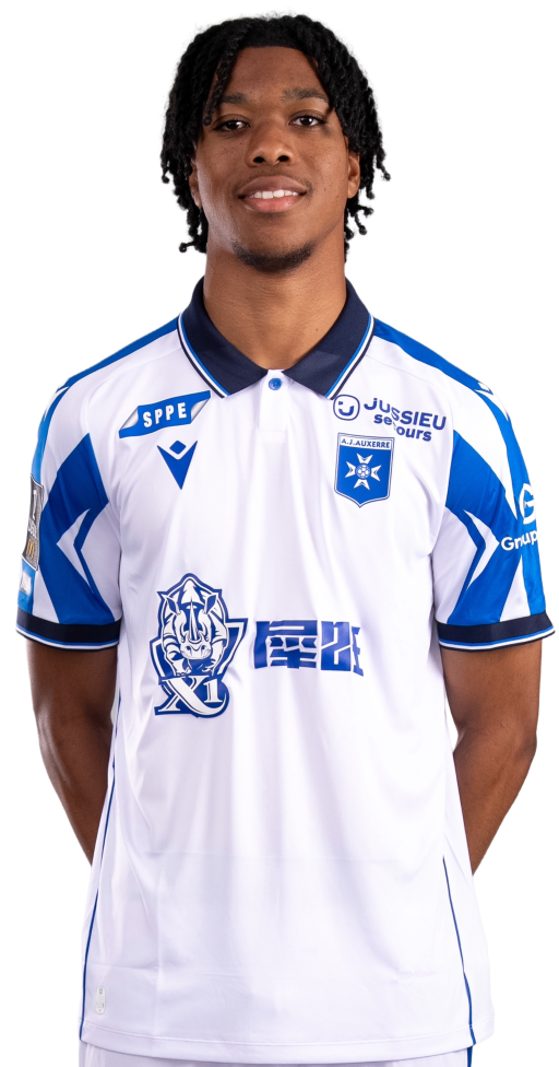 Alvin Petit Dol, défenseur de l'AJ Auxerre