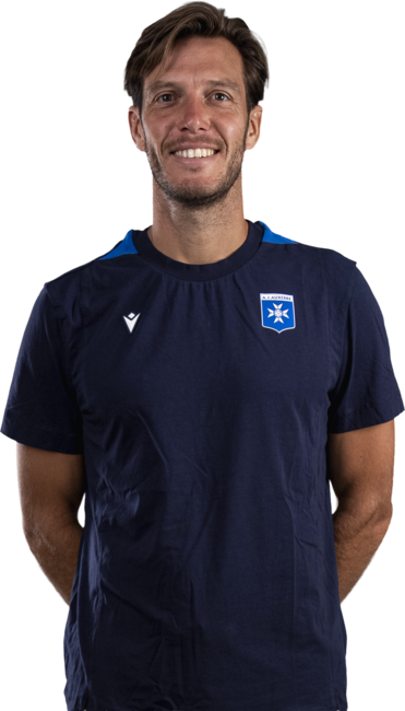 Simon Pouplin, entraîneur des gardiens de l'AJ Auxerre