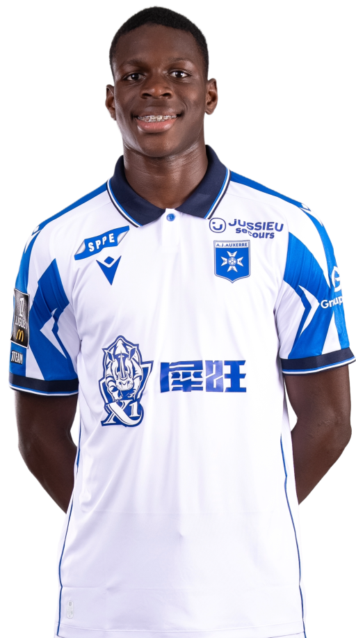 Mamoudou Cissokho, attaquant de l'AJ Auxerre